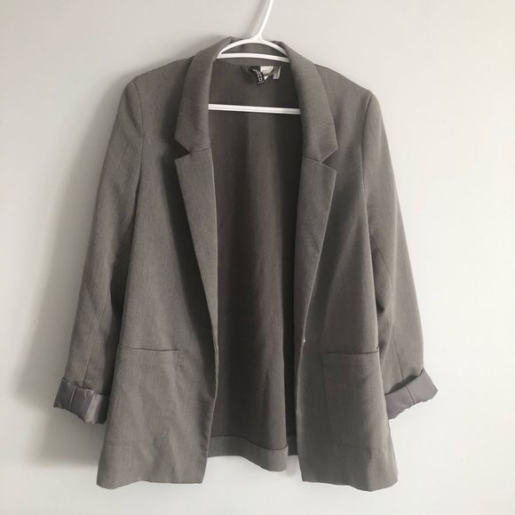 H&M Jackets & Blazers - H&M gray blazer